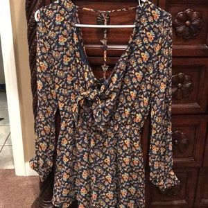 Floral Boutique Romper